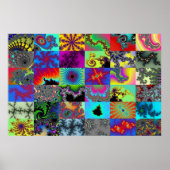 Probenahme in Wasserfarbe Poster (Vorne)