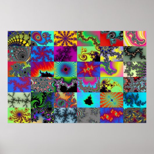 Probenahme in Wasserfarbe Poster (Vorne)