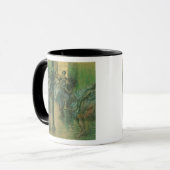 Probende Tänzer Edgar Degass | Tasse (Vorderseite Links)