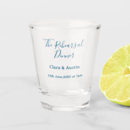 Probenessen in der Nacht davor einfach minimal Schnapsglas