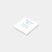 Probenessen in der Nacht zuvor einfach minimal m Post-it Klebezettel (angewinkelt)