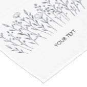 PROBENTABELLENRUNNER KURZER TISCHLÄUFER (Ecke)