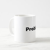 Probie NCIS Fernsehshow-Tasse Kaffeetasse (Vorderseite Links)