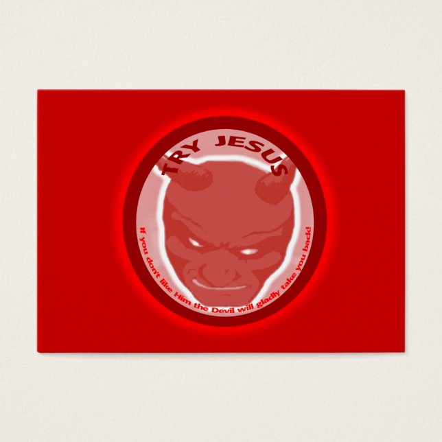 Probier Jesus! Wenn Sie Ihn nicht mögen... Karte / (Vorderseite)