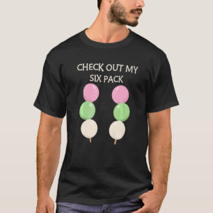 Probier Sixpack Mochi Japanisches Essen Gym Sixpac T-Shirt