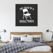 Probieren Sie das in einem kleinen Klappstuhl aus Leinwanddruck (Insitu (Schlafzimmer))