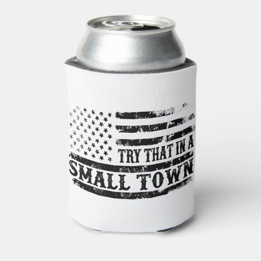 Probieren Sie das in einer kleinen Stadt Foam Can Dosenkühler (Kanne Rückseite)