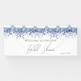 Probieren Sie das Lila Blumengarten Brautparty Wil Banner