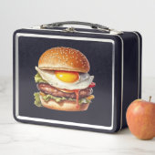 Probieren Sie den Regenbogen: Burger Lunch Box bre (Beispiel)