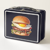 Probieren Sie den Regenbogen: Burger Lunch Box bre (Vorderseite)