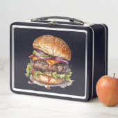 Probieren Sie den Regenbogen: Burger Lunch Box bre (Beispiel)