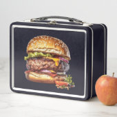 Probieren Sie den Regenbogen: Burger Lunch Box bre (Beispiel)