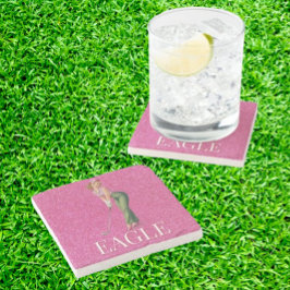 Probieren Sie diese schicken Golf-Geschenke aus Steinuntersetzer