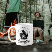 Probieren Sie ein wenig Campfire Wandern Kaffeetasse