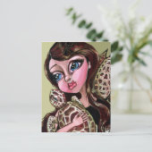 Probieren Sie eine kleine Schildkrötenkarte aus Postkarte (Stehend Vorderseite)