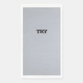 Probieren Sie Grau Kitchen Handtuch Serviette (Vorderseite)