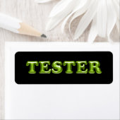 Probieren Sie Me Green Black 3D Tester Beispielcon (Insitu)