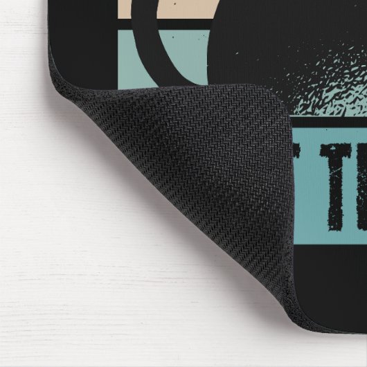 Probieren Sie mich nicht, Moody Cat mit Messer-Ein Mousepad (Ecke)