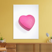 Probieren Sie nochmal Herzwürze. Leinwanddruck (Insitu (Wohnzimmer))