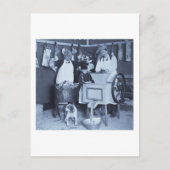 Probieren Sie unsere Wurst! Man bekommt, was man v Postkarte (Vorderseite)