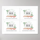 Probieren und sehen Sie die religiösen Speisekarte Poster (Vorne)