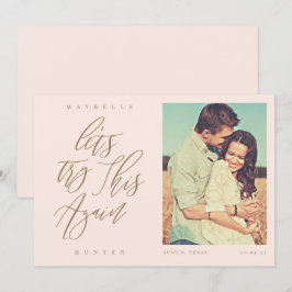 Probieren wir das mal wieder mit moderner Kalligra Save The Date