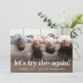 "Probieren wir das noch einmal" Green Holiday Foto (Stehend Vorderseite)