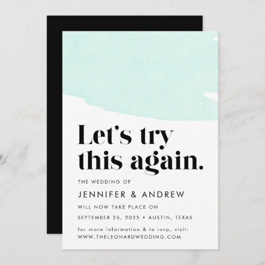 Probieren wir das noch einmal mit der Pause. Ankündigung (Vorne/Hinten)