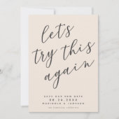 Probieren wir das noch einmal neu Save the Date au (Vorderseite)