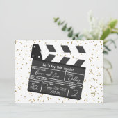 Probieren wir dieses wieder lustige Hochzeitsupdat Einladung (Stehend Vorderseite)