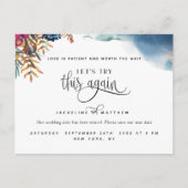 Probieren wir es noch einmal aus, die Änderung der Ankündigungspostkarte (Vorderseite)