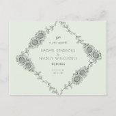 Probieren wir mal wieder das Datum des Minzwechsel Ankündigungspostkarte (Vorderseite)