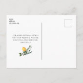 Probieren wir mal wieder, dass Sonnenblumen das Da Ankündigungspostkarte (Rückseite)