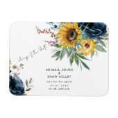 Probieren wir mal wieder, dass Sonnenblumen das Da Magnet (Horizontal)