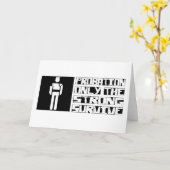 Probierüberleben Karte (Gelbe Blume)