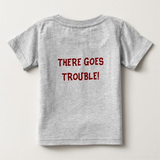 PROBLEM BABY T-SHIRT (Rückseite)