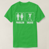 Problem beim Tauchen gelöst T-Shirt (Design vorne)