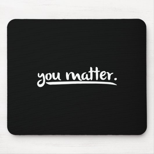 Problem 'Bewusstsein für Suizidprävention Mousepad (Vorne)