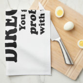 Problem damit - Choreograf Küchentuch (Viertel Falte)