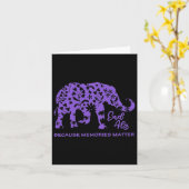 Problem Elepha der Heimerheimer-Erinnerungen Karte (Gelbe Blume)