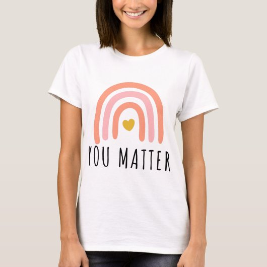 Problem fördern positive Bewusstsein Inspiration D T-Shirt (Vorderseite)