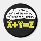 Problem Funny Math Magnet (Vorne)