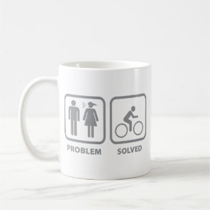 Problem gelöst Cycling Coffee Tasse