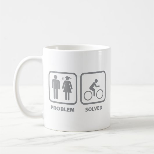 Problem gelöst Cycling Coffee Tasse (Links)