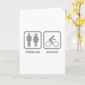 Problem gelöst Cycling Karte (Gelbe Blume)