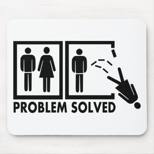 Problem gelöst - Frau Mousepad (Vorne)