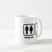 Problem gelöst Golfcoffee-Tasse Kaffeetasse (VorderseiteRechts)
