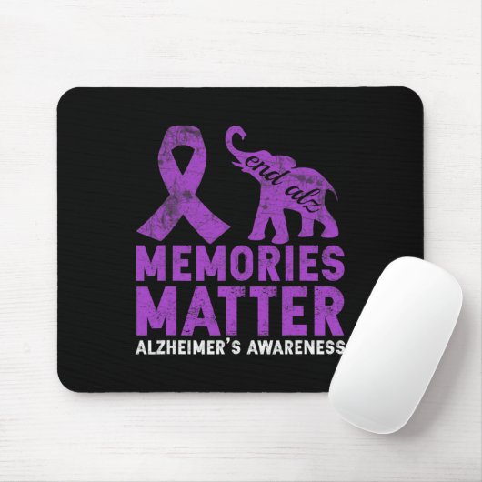Problem Heimer - Lila Elefant Mousepad (Mit Mouse)