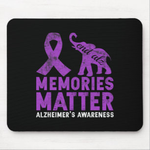 Problem Heimer - Lila Elephant  Mousepad