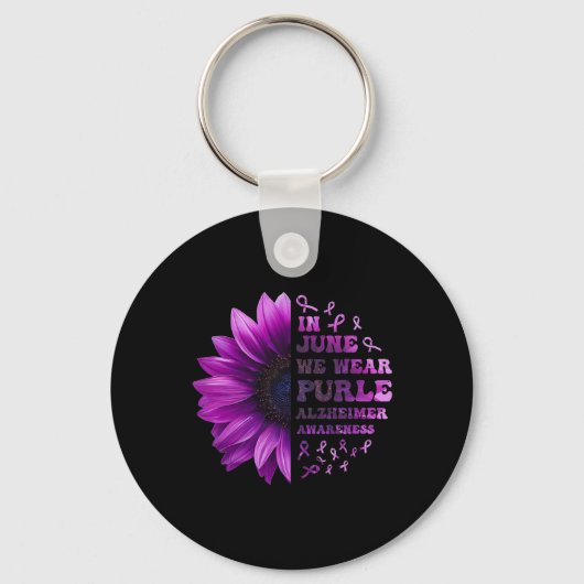 Problem Heimer Lila Heimer's Awareness 4 Schlüsselanhänger (Vorderseite)